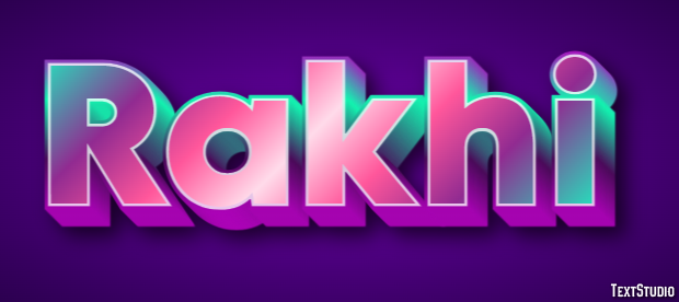 Rakhi Text Effect