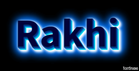 Rakhi Text Effect