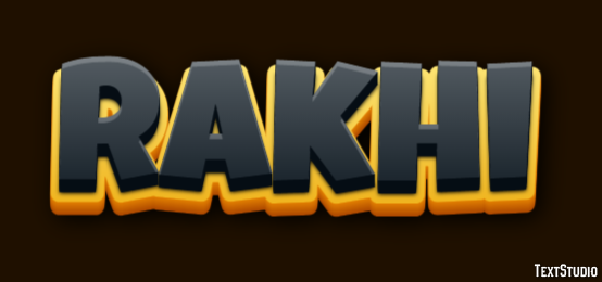 Rakhi Text Effect