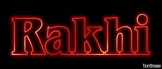 Rakhi Text Effect