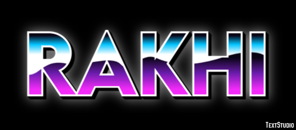 Rakhi Text Effect