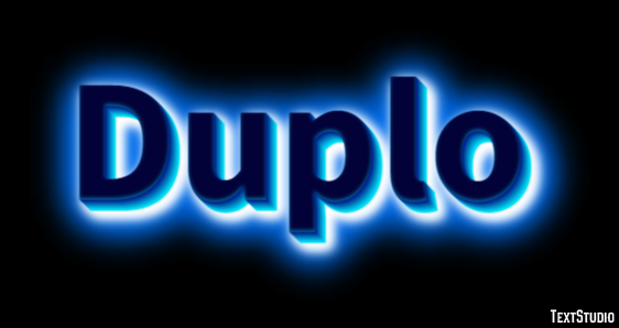 Duplo Efeito de texto
