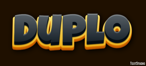 Duplo Efeito de texto