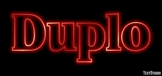 Duplo Efeito de texto