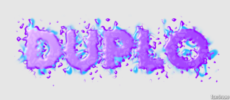 Duplo Efeito de texto