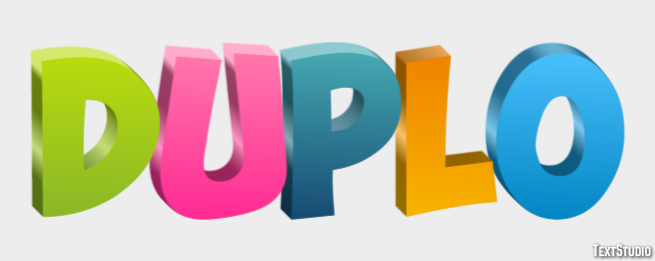 Duplo Efeito de texto