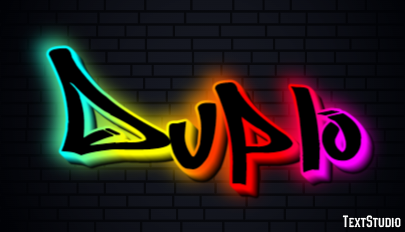 Duplo Efeito de texto