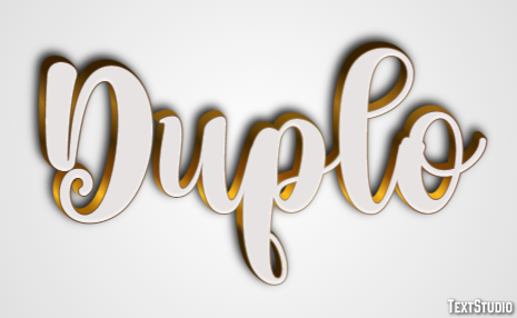 Duplo Efeito de texto