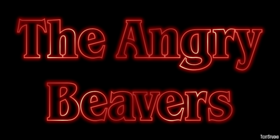 The Angry Beavers Text Effect