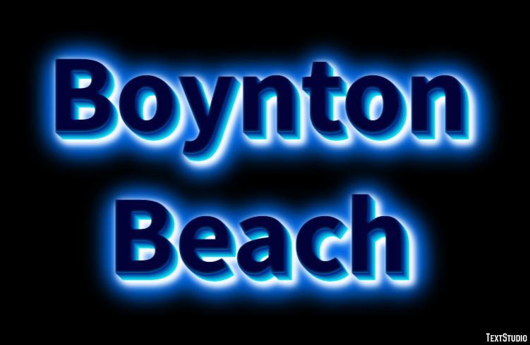 Boynton Beach Efekt tekstowy