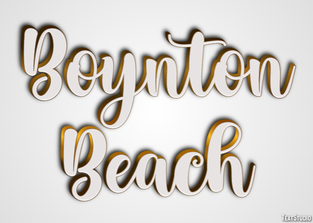 Boynton Beach Efekt tekstowy
