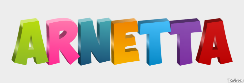 Arnetta Effetto testo