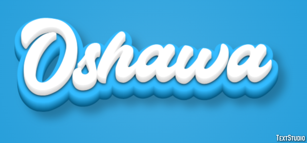 Oshawa Efekt tekstowy