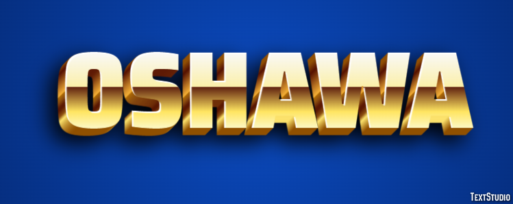 Oshawa Efekt tekstowy
