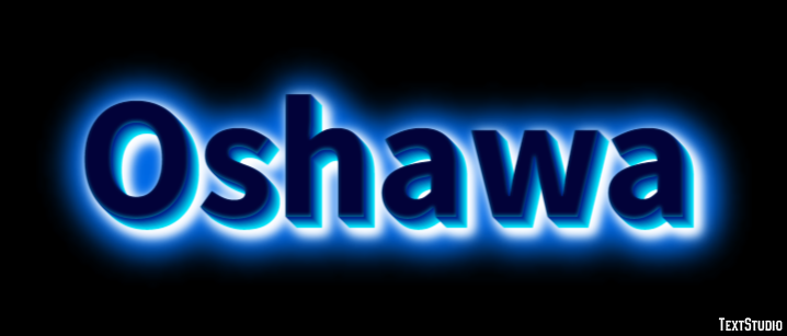 Oshawa Efekt tekstowy