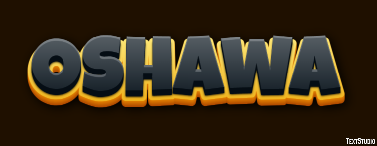 Oshawa Effet de Texte