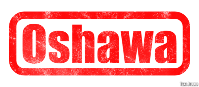 Oshawa Efekt tekstowy