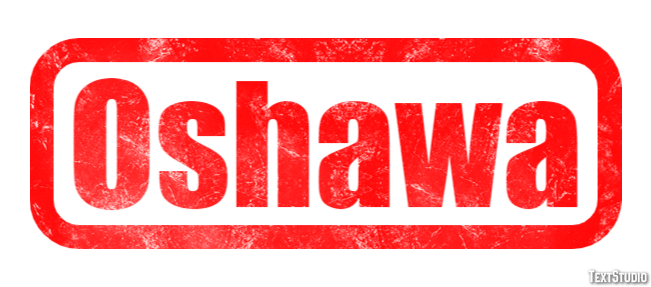 Oshawa Effet de Texte