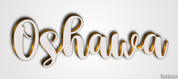 Oshawa Effet de Texte