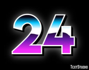 24 Efecto de Texto