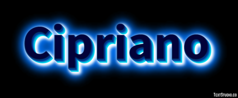 Cipriano Tekst Effect