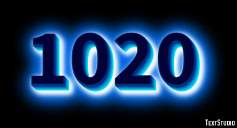 1020 Text Effect