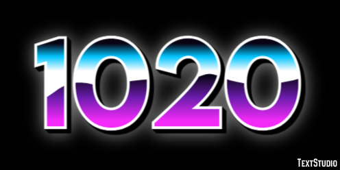 1020 Text Effect