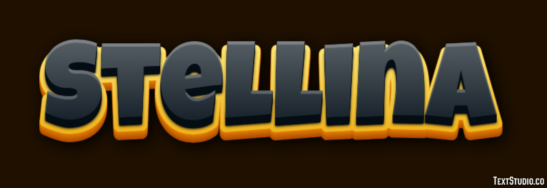 Stellina Effetto testo