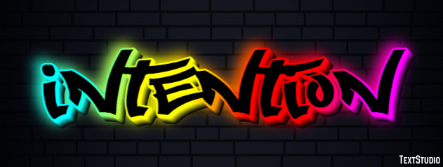 Intention Text Effect