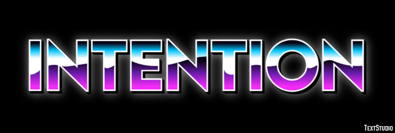 Intention Text Effect
