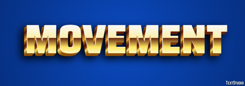 Movement Effetto testo