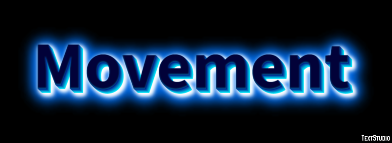 Movement Text Effect