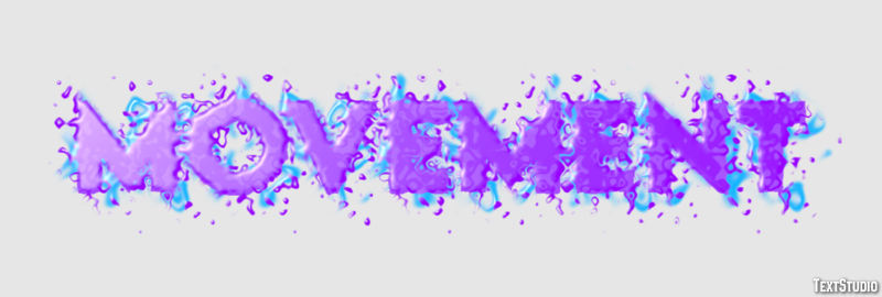 Movement Text Effect
