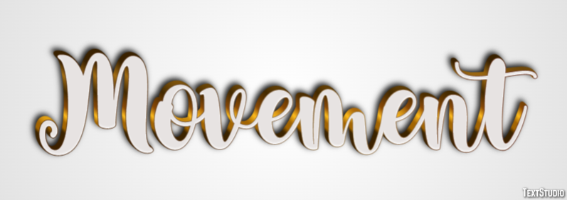 Movement Text Effect