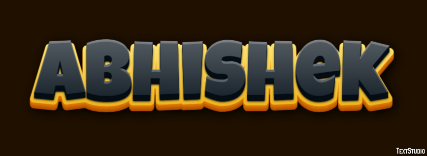 Abhishek Text Effect