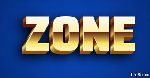 Zone Effetto testo