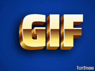 GIF Effet de Texte