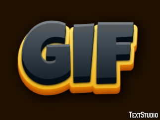 GIF Effet de Texte