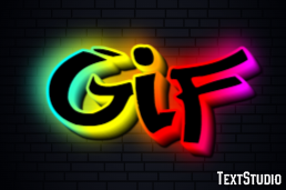 GIF Tekst Effect