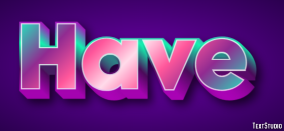 Have Efecto de Texto