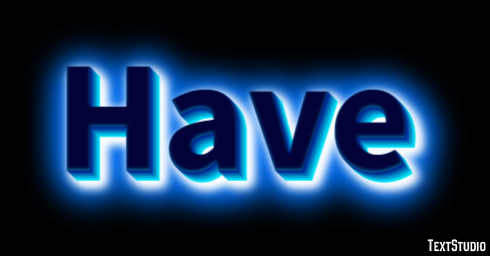 Have Text Effect