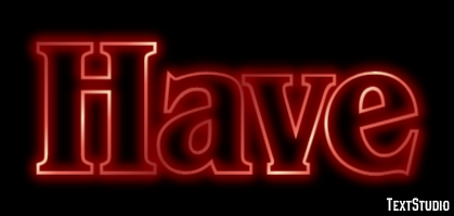 Have Efeito de texto