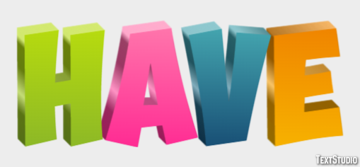 Have Efecto de Texto