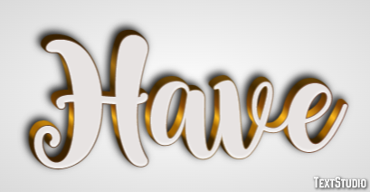 Have Text Effect