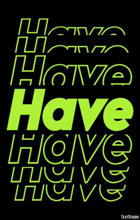 Have Text Effect
