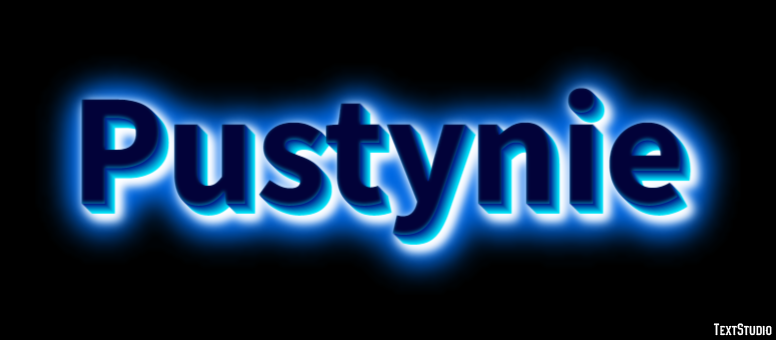 Pustynie Efekt tekstowy