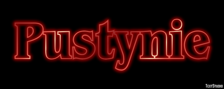 Pustynie Efekt tekstowy