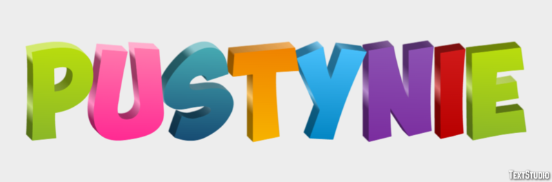 Pustynie Efekt tekstowy
