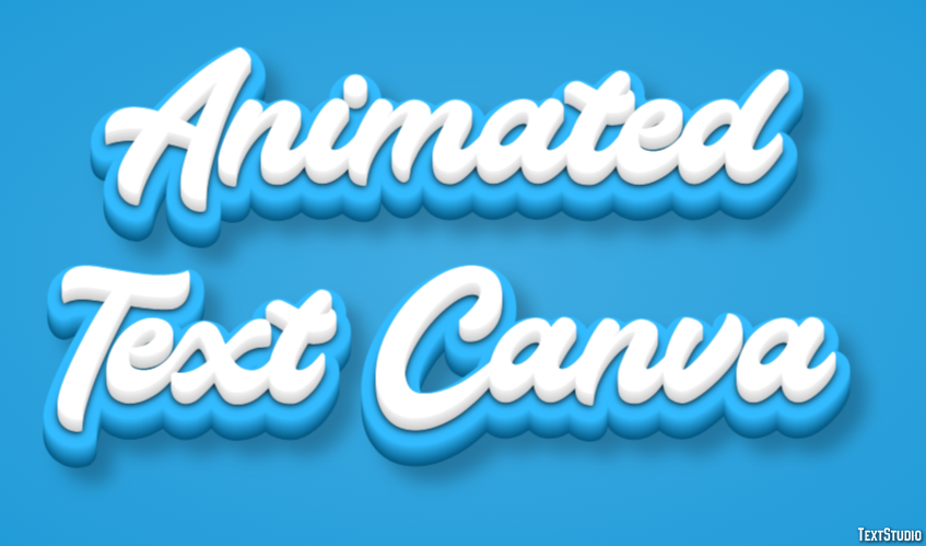 Animated Text Canva Text Effect