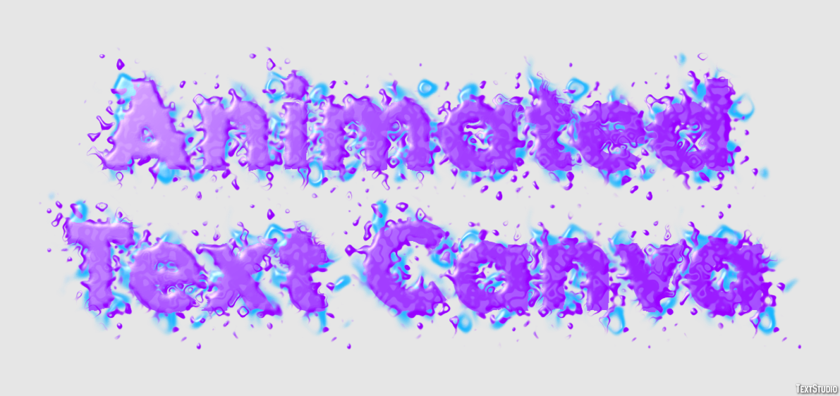 Animated Text Canva Texteffekt